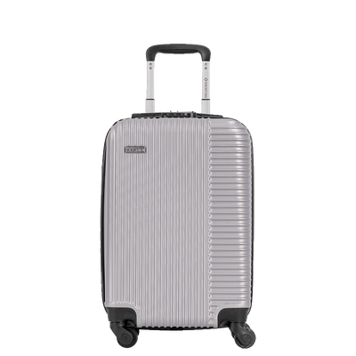 Mala de Viagem Bordo com Rodas 360° Classy  20 - Prata - Grande