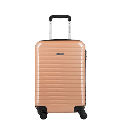 Mala de Viagem Bordo com Rodas 360° Deluxe 20 - Dourado - Grande