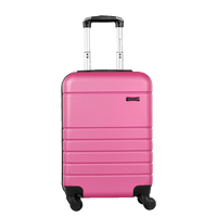 Mala de Viagem Bordo com Rodas 360° Essencial - Rosa
