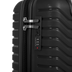Mala de Viagem Bordo com Rodas 360º PP Basic - Preto