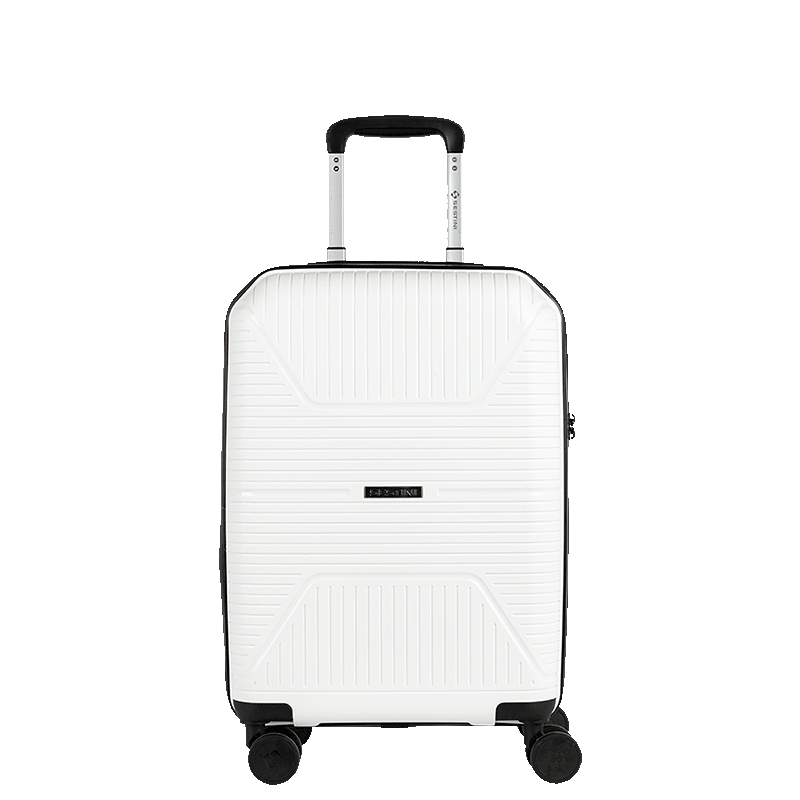 Mala de Viagem Bordo com Rodas 360° PP Prime - Branco