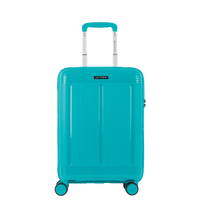 Mala de Viagem Bordo com Rodas 360° PP Pulse - Azul Turquesa
