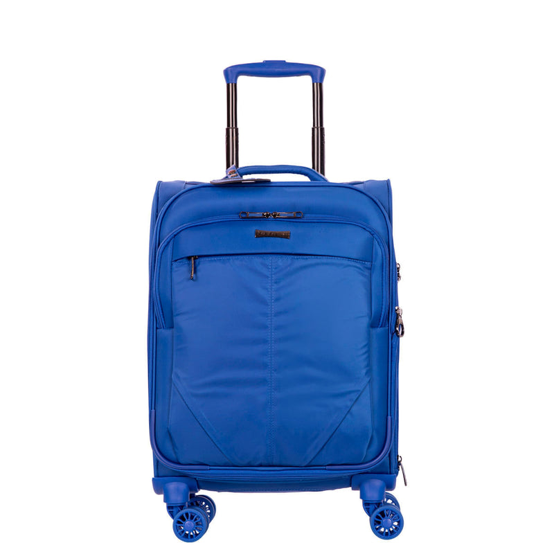 Mala de Viagem Bordo com Rodas 360° Soft - Azul