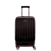 Mala de Viagem Bordo com Rodas 360° Titanium - Preto