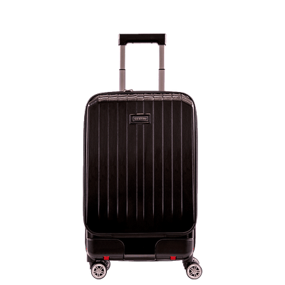 Mala de Viagem Bordo com Rodas 360° Titanium - Preto - Grande