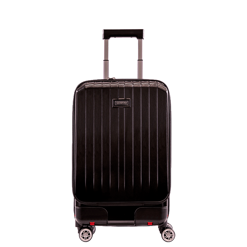 Mala de Viagem Bordo com Rodas 360° Titanium - Preto