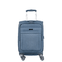 Mala de Viagem Bordo com Rodas 360° Ultralight Hug 2T - Azul