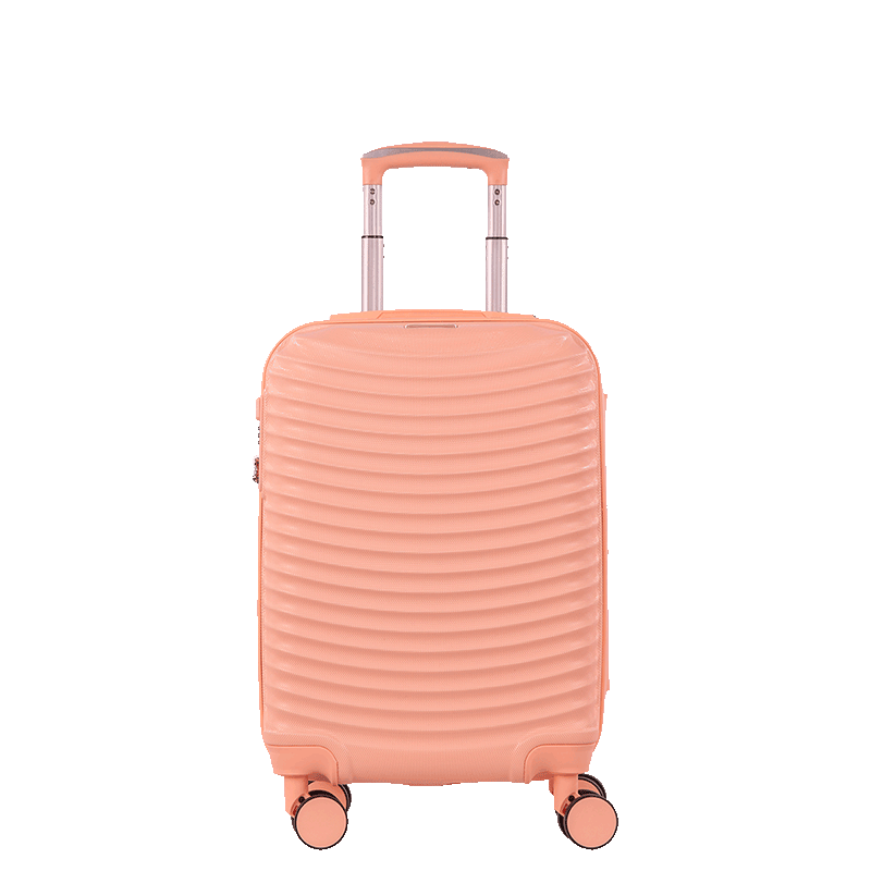 Mala de Viagem Bordo com Rodas 360° Vega 3T - Coral
