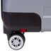 Mala de Viagem Bordo Nacional 360° Wheeless 1T - Cinza Grafite