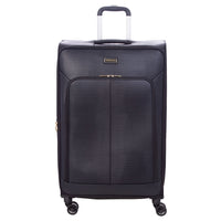 Mala de Viagem Grande com Rodas 360° Croco 4T - Preto