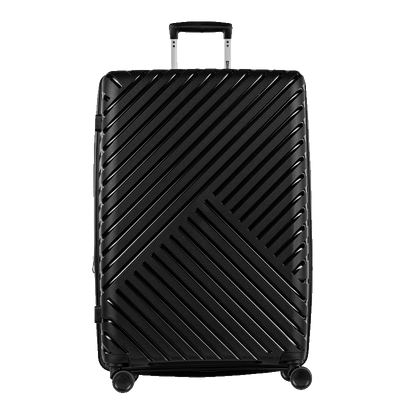 Mala de Viagem Grande com Rodas 360° PP Max - Preto - Grande