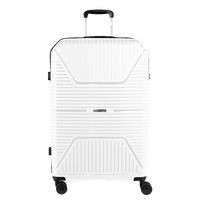 Mala de Viagem Grande com Rodas 360° PP Prime - Branco