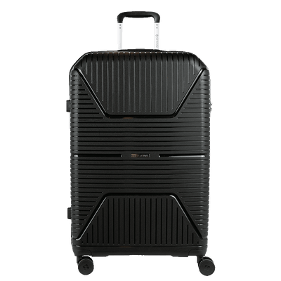 Mala de Viagem Grande com Rodas 360° PP Prime - Preto - Grande