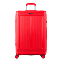 Mala de Viagem Grande com Rodas 360° PP Pulse - Vermelho