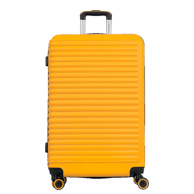 Mala de Viagem Grande com Rodas 360° Racer - Amarelo - Grande