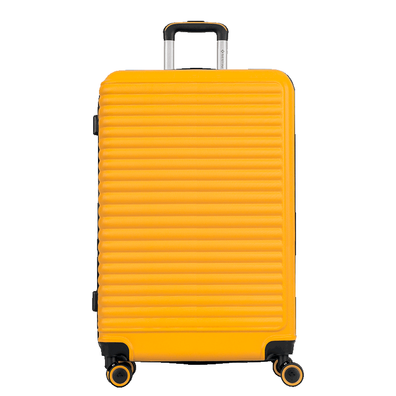 Mala de Viagem Grande com Rodas 360° Racer - Amarelo