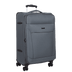 Mala de Viagem Grande Sestini Ultralight Plus com Rodas duplas 360°, Zíper Expansível e Cadeado TSA - Cinza