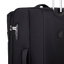 Mala de Viagem Grande Sestini Ultralight Plus com Rodas duplas 360°, Zíper Expansível e Cadeado TSA - Preto