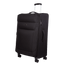 Mala de Viagem Grande Sestini Ultralight Plus com Rodas duplas 360°, Zíper Expansível e Cadeado TSA - Preto