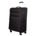 Mala de Viagem Grande Sestini Ultralight Plus com Rodas duplas 360°, Zíper Expansível e Cadeado TSA - Preto