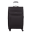 Mala de Viagem Grande Sestini Ultralight Plus com Rodas duplas 360°, Zíper Expansível e Cadeado TSA - Preto