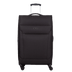 Mala de Viagem Grande Sestini Ultralight Plus com Rodas duplas 360°, Zíper Expansível e Cadeado TSA - Preto