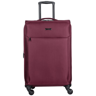 Mala de Viagem Grande Sestini Ultralight 5 com Rodas 360° - Vinho - Grande