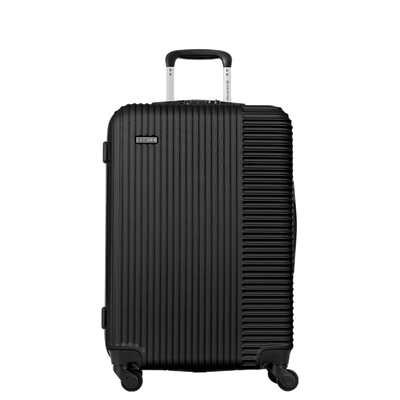 Mala de Viagem Média com Rodas 360° Classy 24- Preto - Grande