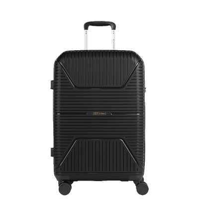 Mala de Viagem Média com Rodas 360° PP Prime - Preto - Grande