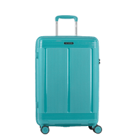 Mala de Viagem Média com Rodas 360° PP Pulse - Azul Turquesa