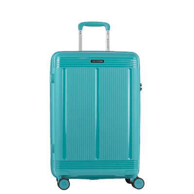 Mala de Viagem Média com Rodas 360° PP Pulse - Azul Turquesa - Grande