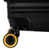 Mala de Viagem Média com Rodas 360° Racer - Preto