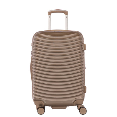 Mala de Viagem Média com Rodas 360° Vega 3T - Dourado - Grande