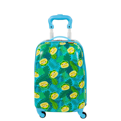 Mala de Viagem Pequena com Rodas 360° Sestini Kids Dino 3 - Colorido