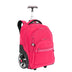 Mochila Carrinho Mega Rodas Paul Frank Classics - Dark Rosa - Pink
