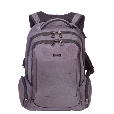 Mochila Grande 2 Compartimentos Notebook Lateral Web 3.0 Plus - Cinza