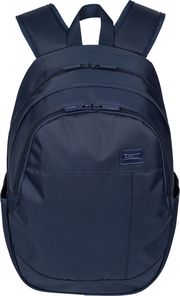 Mochila Grande Notebook Sestini Easy Azul Marinho