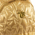 Mochila 2 Compartimentos Capricho Estrelas - Dourado