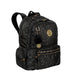Mochila 2 Compartimentos  Paul Frank Styles - Black N Gold