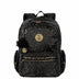 Kit  Mochila 2 Compartimentos e Estojo Box Especial Paul Frank Styles - Preto com Amarelo
