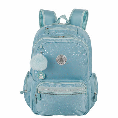 Mochila 2 Compartimentos Paul Frank Styles - Verde