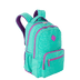 Mochila 2 Compartimentos Sestini College Crinkle 4 Azul - Turquesa