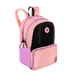 Mochila 2 Compartimentos Capricho Block - Pêssego e Lilás
