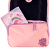 Mochila 2 Compartimentos Capricho Block - Pêssego e Lilás