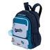 Mochila 2 Compartimentos Capricho Class Cosmic Patches - Azul