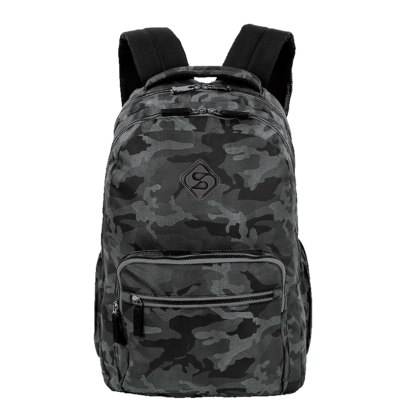Mochila 2 Compartimentos Sestini College 3 - Camuflado Cinza