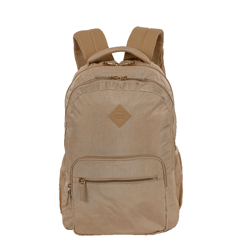Mochila 2 Compartimentos Sestini College 3 - Dourado