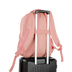 Mochila 2 Compartimentos Sestini College 3 - Metálico Rosa