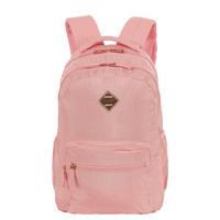 Mochila 2 Compartimentos Sestini College 3 - Metálico Rosa