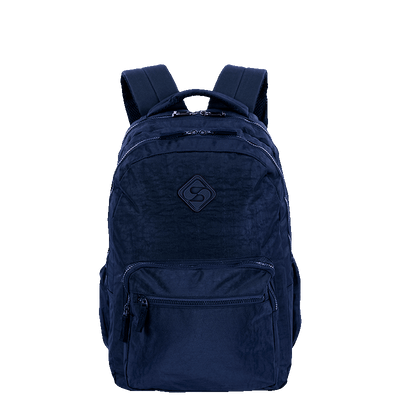 Mochila 2 Compartimentos Sestini College Crinkle 3 - Azul